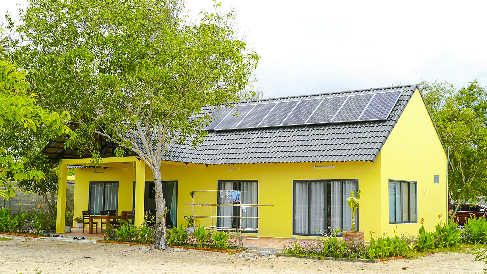 VES lắp đặt điện năng lượng mặt trời cho khách hàng Anh Hải tại Bình Thuận