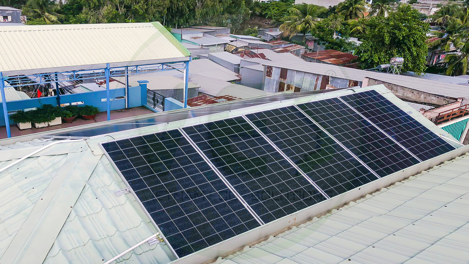 VES lắp đặt điện năng lượng mặt trời cho khách hàng anh Minh tại Tỉnh An Giang