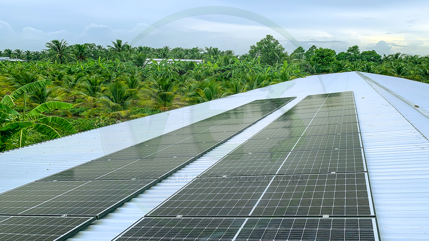 VES lắp đặt điện năng lượng mặt trời cho khách hàng Anh Tuấn tại Tiền Giang
