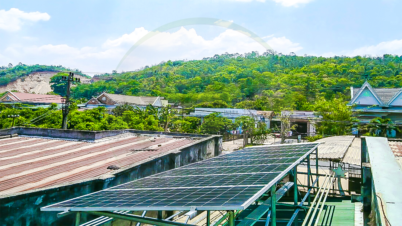 VES lắp đặt điện năng lượng mặt trời cho khách hàng anh Tùng tại Đắk Lắk