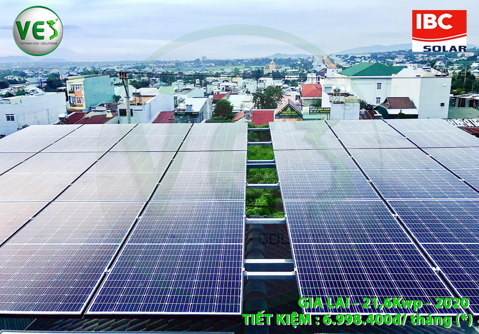 VES lắp điện năng lượng mặt trời cho khách hàng